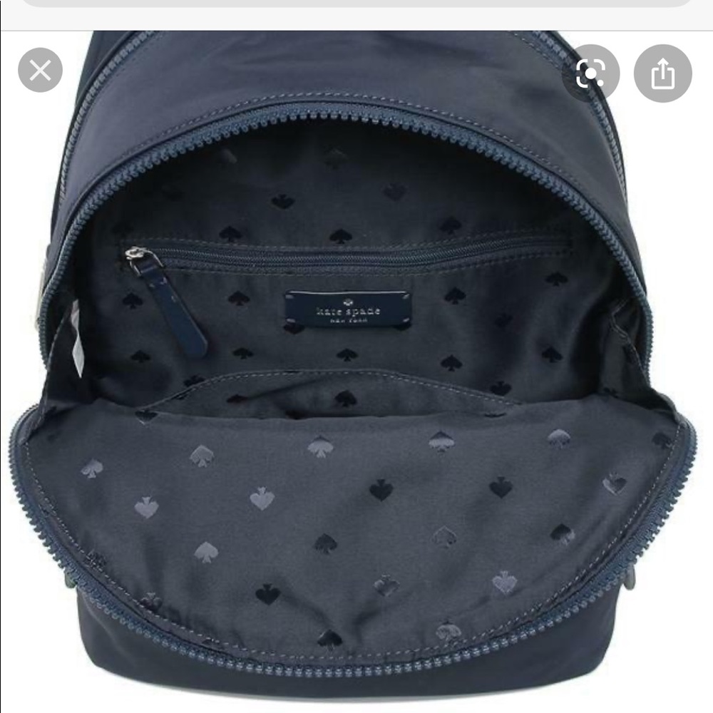 NWT-kate spade karissa nylon medium backpack - Picture 5 of 8